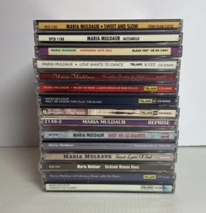 #D Maria Muldaur Cd Lot 15 Cd’s Jazzabelle Louisiana Love Call Heart Of Mine - Picture 1 of 13