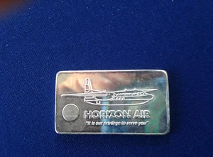 Horizon Air NTF Fractional Silver Art Bar P1937 - Picture 1 of 4