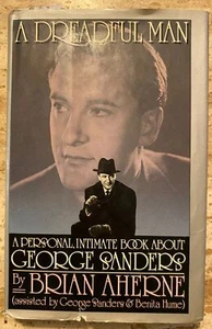 A Dreadful Man By Brian Aherne Assisted By George Sanders & Benita Hume Hardcove - Picture 1 of 6