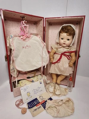 Muñeca Tiny Tears Personaje Americano De Colección con Estuche y Accesorios de Ropa Originales Foto 1 de 4