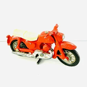 Vintage 1963 Honda-Benly C92 Britains Ltd rot Druckguss Metall Motorrad Display - Bild 1 von 7
