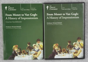 Great Courses Monet to Van Gogh History of Impressionism 4 DVD Set & Guidebook - Imagen 1 de 8