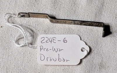 Lionel 224E-6 Prewar Locomotive Drawbar - Original (Used) - Image 1 of 4