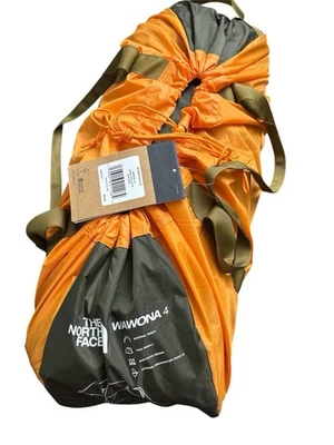 The North Face Wawona 4-Person Tent Orange New Double Wall New - Image 1 of 4