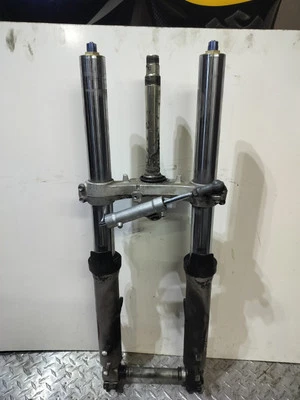 Horquillas delanteras Suzuki GSXR 600 2001-2003 OEM con triple árbol necesitan sellos Foto 1 de 4