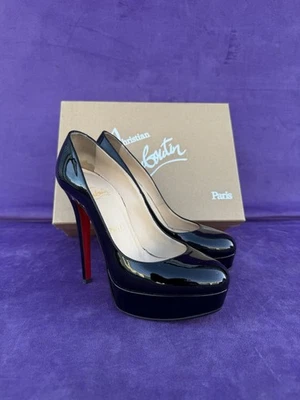 CHRISTIAN LOUBOUTIN Bianca 140 Pump Heels Patent Calf Size 36 - Image 1 of 4
