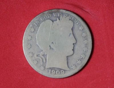 Полдоллара Барбера 1909-S #P31734 - Изображение 1 из 2