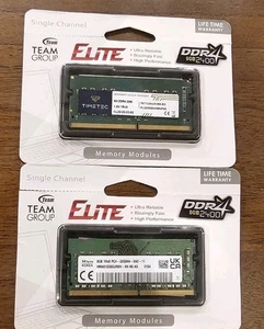 Team Elite 16GB [2 x 8GB] DDR4 SDRAM Memory Kit - Picture 1 of 3