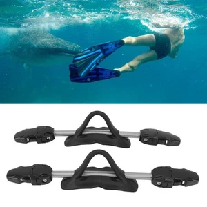 2pcs Diving Fin Strap Adjustable Buckle Universal Scuba Diving Fin Spring GL - Picture 1 of 22