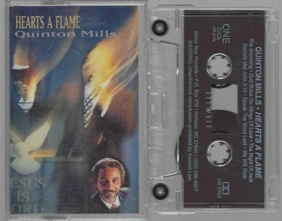 Quinton Mills Hearts A Flame (Cassette, Better Ways) VG-VG+ - Image 1 of 3