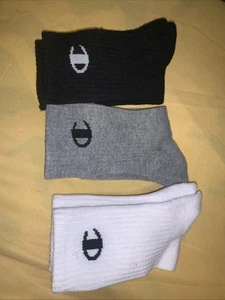 Champion Kid's Crew Sock, 3 Pairs M & L - Picture 1 of 4