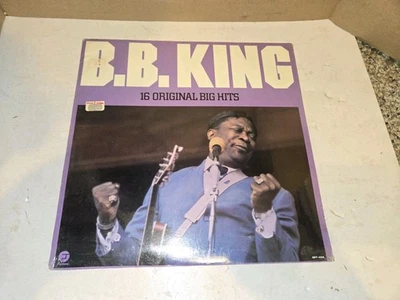 Vintage 1981 Sealed B.B. King 16 Original Big Hits Vinyl Record,Fantasy,MPF-4508 Foto 1 de 2