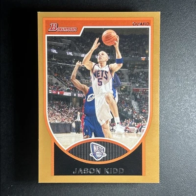 Selecciones y estrellas del draft de Bowman 2007-08 - Jason Kidd #55 bronce/399 Foto 1 de 3