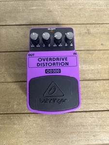 Behringer OD300 Overdrive Distortion Guitar Effect PEDAL ONLY - Picture 1 of 2