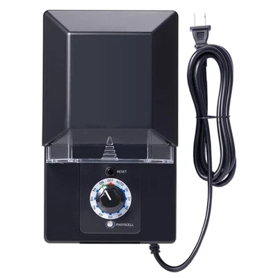 100W Low Voltage Transformer with Timer and Photocell Sensor, IP65 Weatherpro... - Image 1 of 4