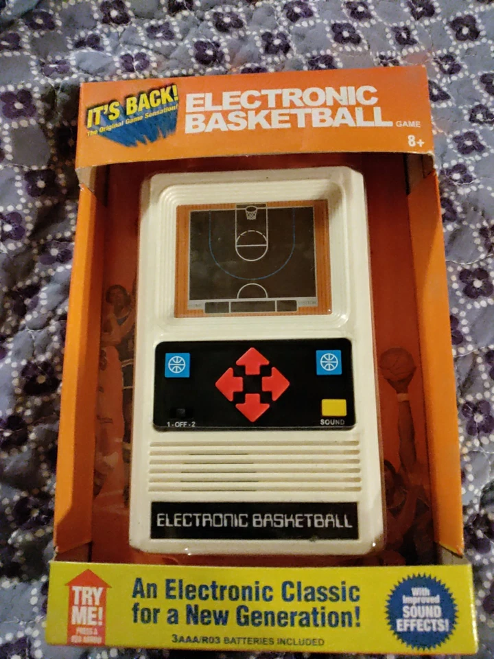 Mattel Electronic Basketball Handheld Electronic Game