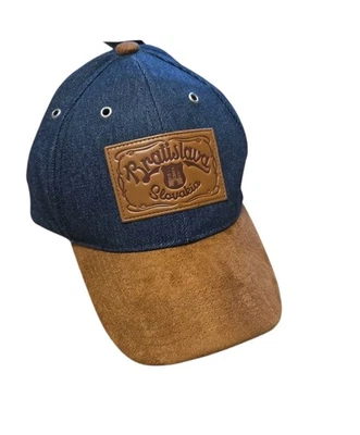 Fox Originals Bratislava Eslovaquia Denim Azul Gorra de Béisbol Sombrero Correa Trasera OS Nuevo Foto 1 de 4
