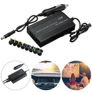 Universal Auto Notebook Ladegerät AC Netzgerät Adapter mit 8 Anschlussstecker DE - Afbeelding 1 van 12
