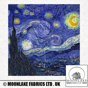 Juego de paneles artesanales Van Gogh 100 % algodón o poliéster - Imagen 1 de 12