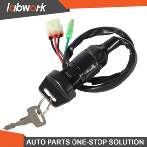Labwork Ignition Key Switch For Honda 250 Recon 250 TRX250TE TRX250TM 2002-17 - Picture 1 of 8