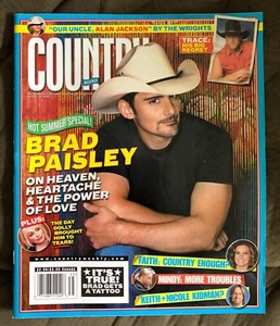 COUNTRY WEEKLY BRAD PAISLEY AUGUST 29 2005 BRAND NEW MINT CONDITION - Picture 1 of 1