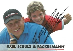 4x6 hand-signed photo Axel Schulz AUTOGRAPH!  - Imagen 1 de 1