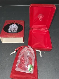 Waterford Crystal Nativity Collection 1998 The Holy Family Ornament 1st Edition - Bild 1 von 6