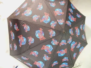Vintage Planet Hollywood Restaurant Umbrella Mini Collapsible - Picture 1 of 7