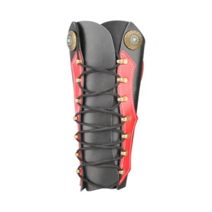 Archery Arm Guard Leather Adjustable Recurve Bow Compound Bow Forearm Protector - Picture 1 of 16