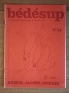 Bédésup n°21 , Reiser/Jacobs/Pratt/Morris  , juin 1982 , édition Bédésup - Picture 1 of 2