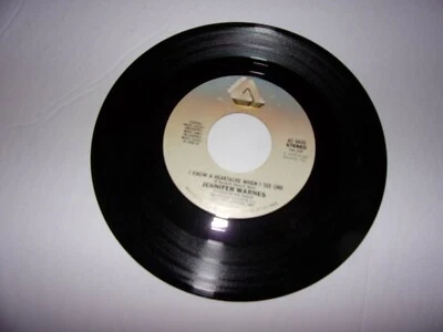 Jennifer Warnes: I Know A Heartache When I See One 45 Rpm 1979 VG+ - Image 1 of 2
