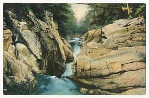 Looking Down Clarendon Gorge, Clarendon, Vermont ca.1910 - Imagen 1 de 2