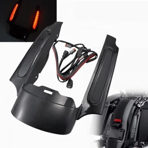 for Harley-Davidson Glide Dual Lights Road King Rear Fender Tail Lights 09-13 - Picture 1 of 7