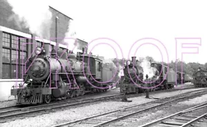Canadian National Railways (CNFLD) Engines 302 & 313 at St. John's - 8x10 Photo - Picture 1 of 1