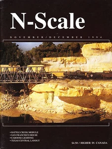 N-SCALE 11-12/94 CABOOSE LIGHTING SAN FRANCISCO HOUSE WATER TOWER COAL-LOADING  - Picture 1 of 2