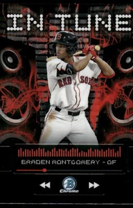 2024 Bowman Draft BRADEN MONTGOMERY IN TUNE #IT-8 BOSTON RED SOX - Picture 1 of 2