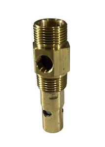 Check valve Air Compressor in tank compressed 1/2" Compression x 3/8" MNPT - Picture 1 of 4