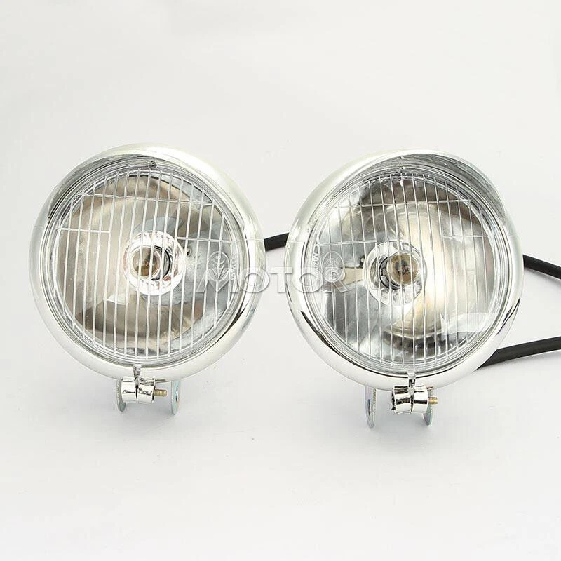 Luces antiniebla delanteras de paso para motocicleta Yamaha Road Star XV 1600 1700 Silverado Foto 1 de 4