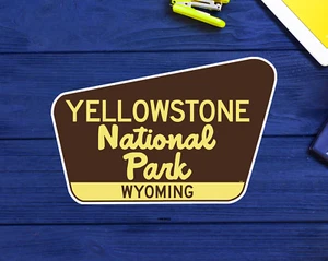 Yellowstone Nationalpark Aufkleber Aufkleber Wyoming 3,75" - Bild 1 von 1