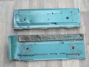 99-04 MUSTANG COBRA CONVERTIBLE REAR SEAT TRACK FLOOR METAL REPAIR SECTION 99SVT - Picture 1 of 12