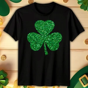 Trébol Brillo Para Hombres y Mujeres Divertido Día de San Patricio Camisetas Camiseta Irlandesa #STPD - Imagen 1 de 20