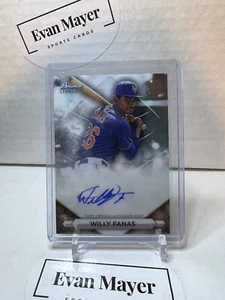 2023 Bowman Sterling - Autografi Prospect #PA-WF Willy Fanas - Foto 1 di 2