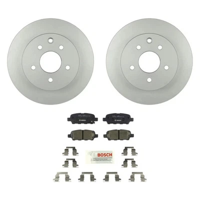 For Infiniti G35 03-05 Bosch QuietCast Premium Rear Brake Kit w Ceramic Pads — 第 1/4 张图片
