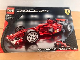 LEGO Racers Ferrari F1 Racer 1:10 8386 In 2004 New Retired Sealed Japan