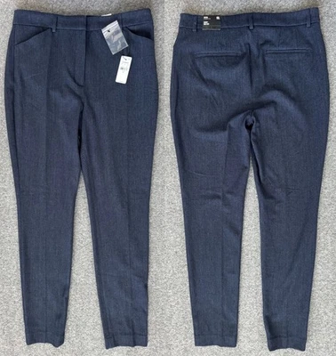 Pantalones ajustados de tiro alto nuevos con etiquetas Express Editor, para mujer 10L, venta al por menor de $98 Foto 1 de 4