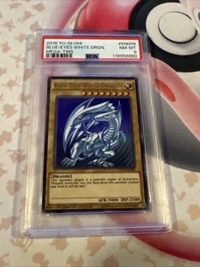 Yu-Gi-Oh Blauäugiger weißer Drache CT13-DE008 PSA 8 - Bild 1 von 7
