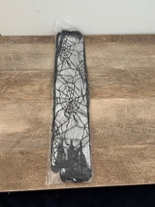 Halloween schwarze Spitzenhandschuhe - ellenbogenlang - Bild 1 von 5