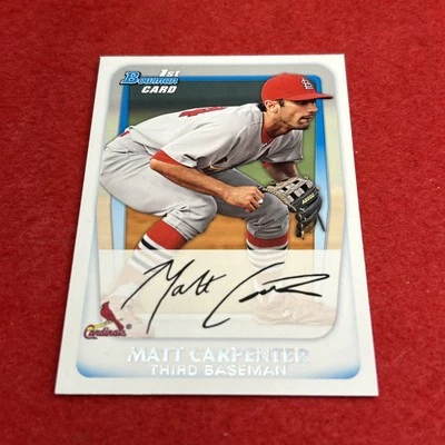 2011 Bowman Prospects Matt Carpenter #BP66 (RC) 1st Bowman - Image 1 of 4
