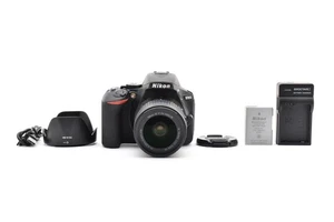[Como Nuevo] Número de obturador de cámara Nikon D5600 DSLR: 3642 con lente AF-P DX 18-55 mm - Imagen 1 de 13