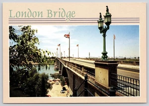 Lake Havasu City Arizona London Bridge Photochrome Southwestern Postcard - Picture 1 of 2